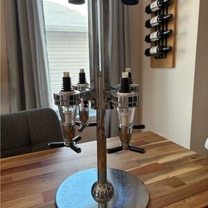 Chrome Liquor Dispenser